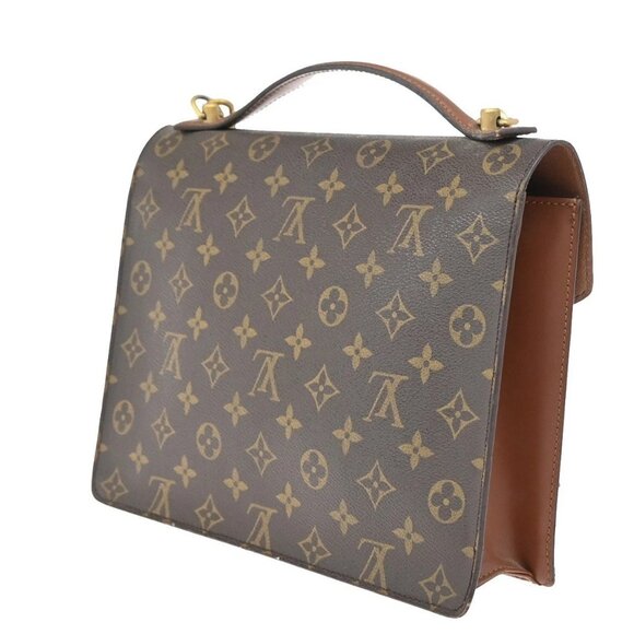 LOUIS VUITTON Monceau 28 2Way Shoulder Hand Bag Monogram Leather M51185 76KB100 - Picture 4 of 16